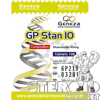 GP STAN 10 FROM GENEZA PHARMACEUTICALS gp stan 10 from geneza pharmaceuticals