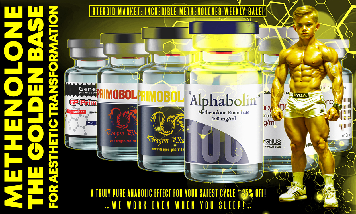Weekly sale on Steroid Market - Methenolone products with 25% discount